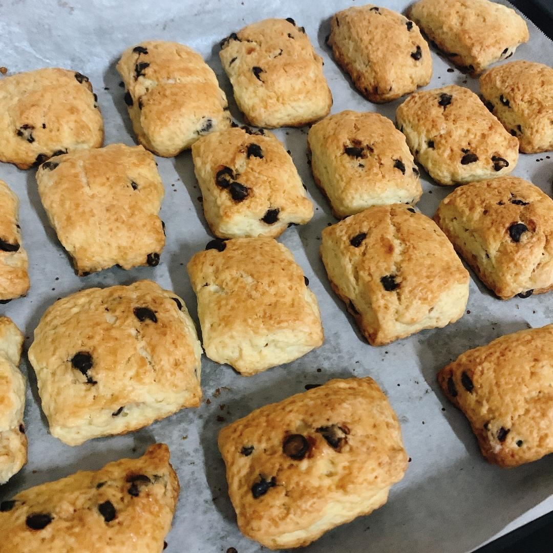 完美裂纹～百分百成功的超好吃奶香司康（禁止搬运）