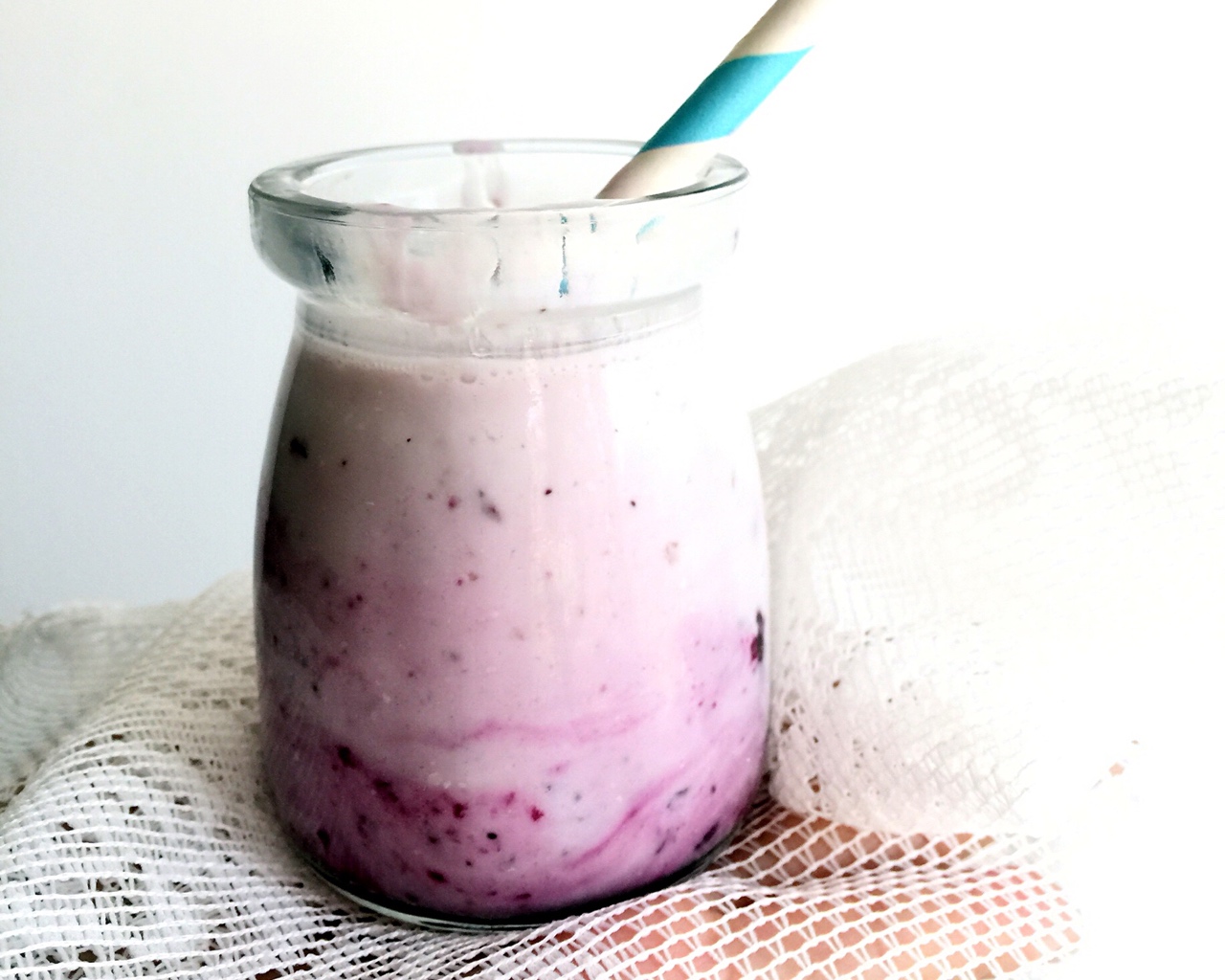 蓝莓酸奶的做法 步骤5
