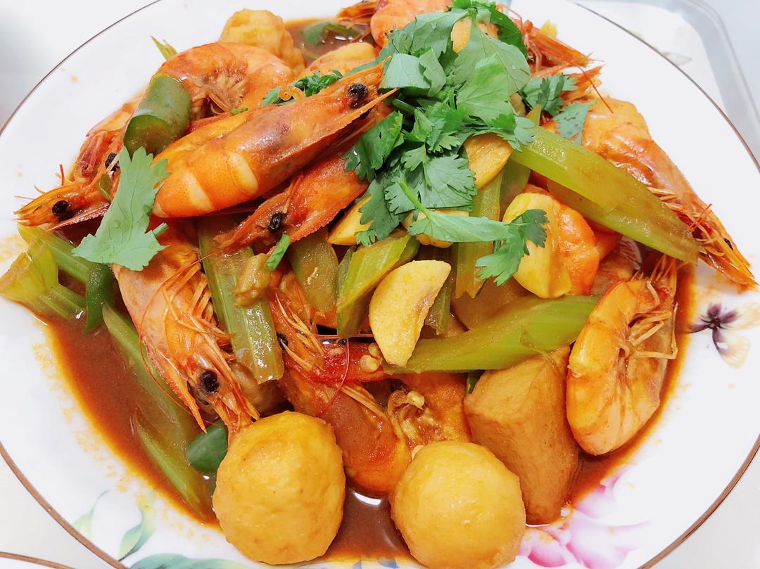 娘惹咖喱大虾
