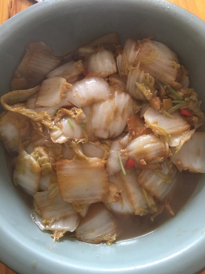 5分钟快手菜❗️巨下饭的酸辣娃娃菜，酸辣开胃❗️