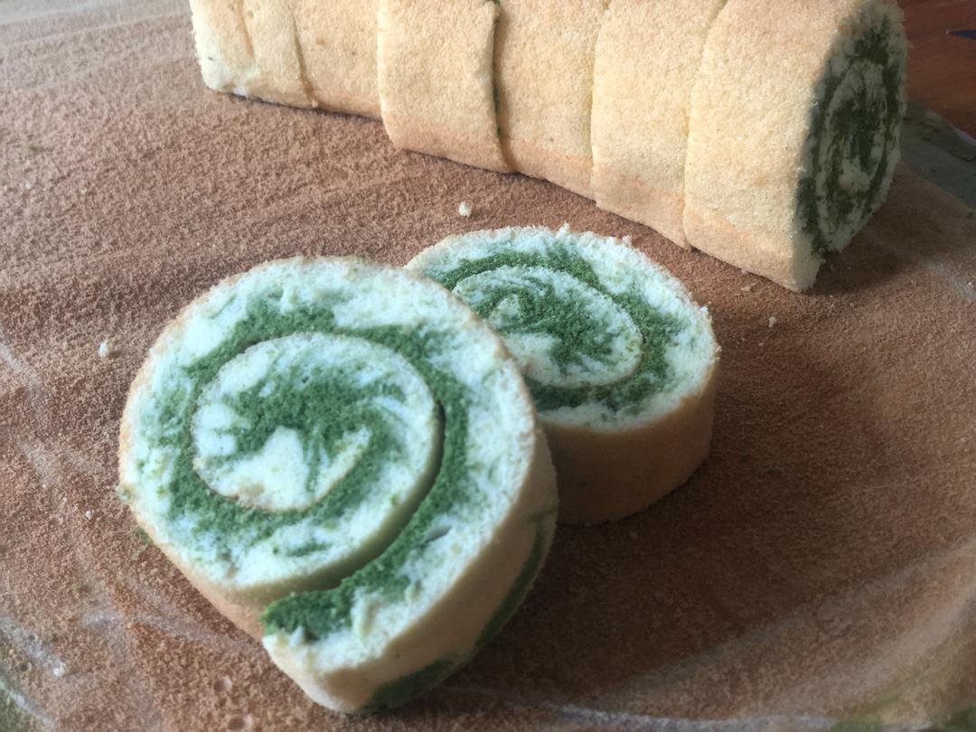 抹茶旋风蛋糕卷