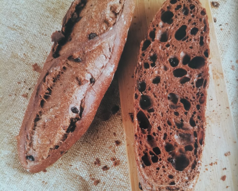 巧克力法国面包