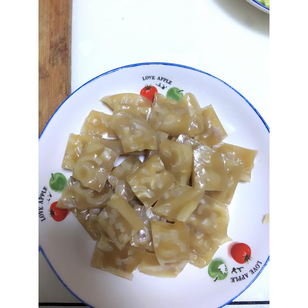 安安605做的肉皮冻