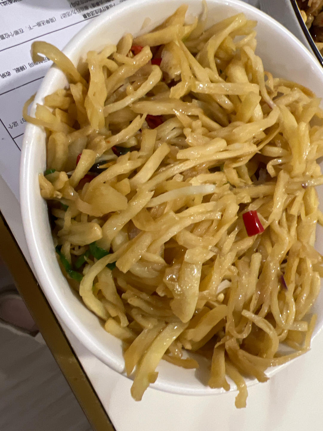 素炒水笋（茭白）