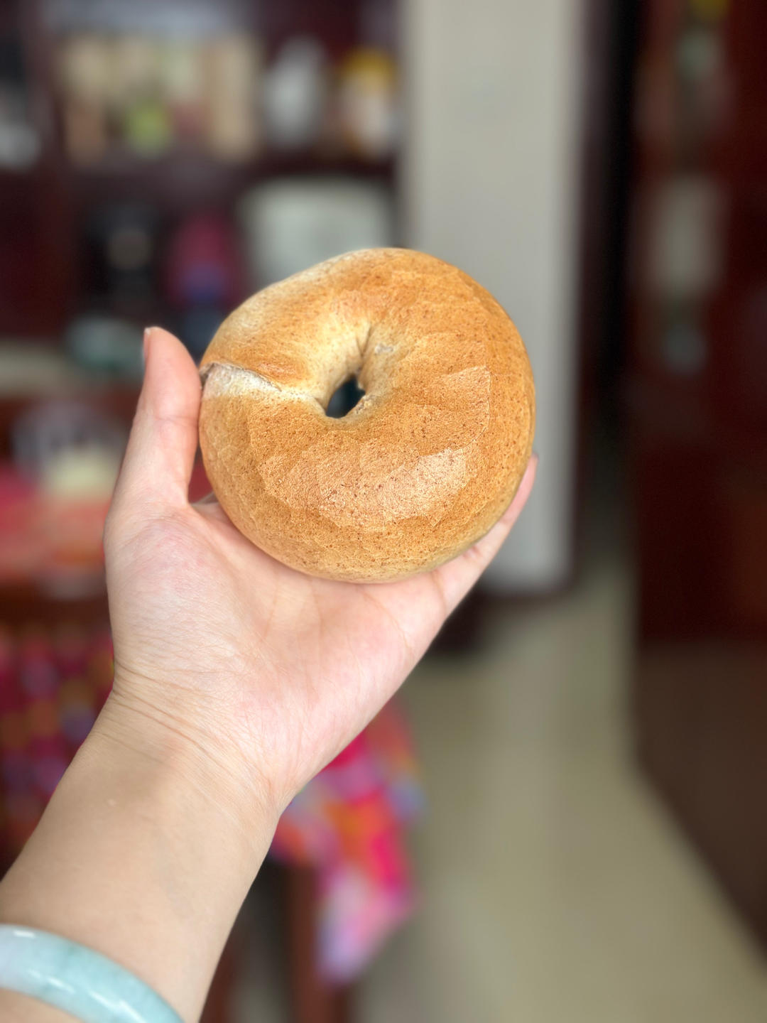 全麦贝果，低糖无油