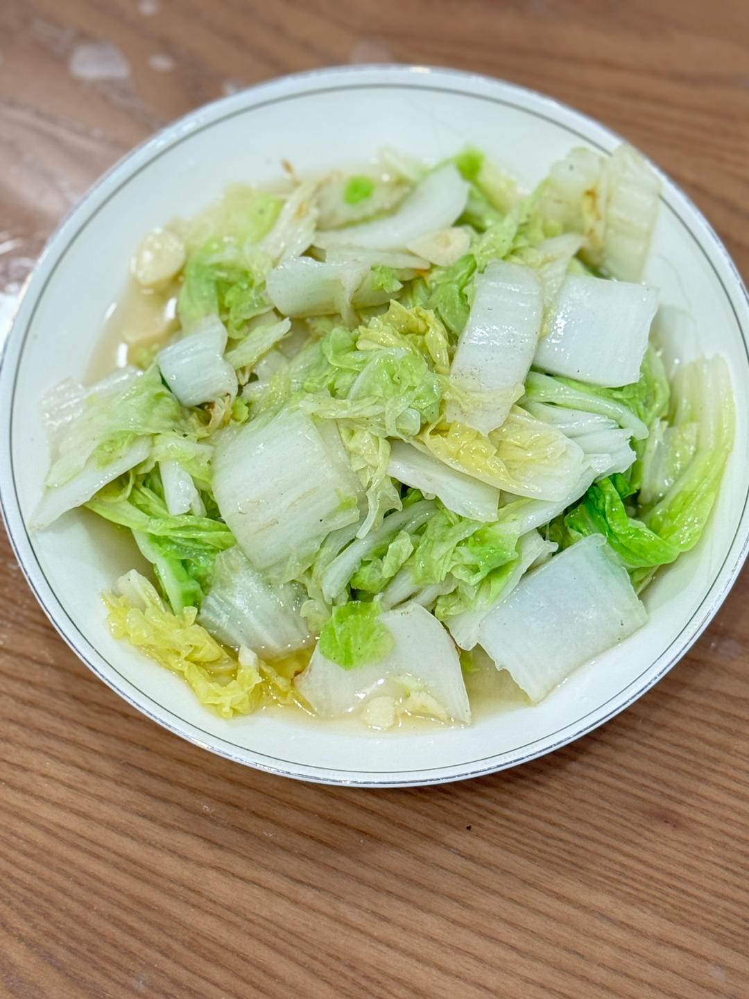 最容易的家常菜之——清炒大白菜