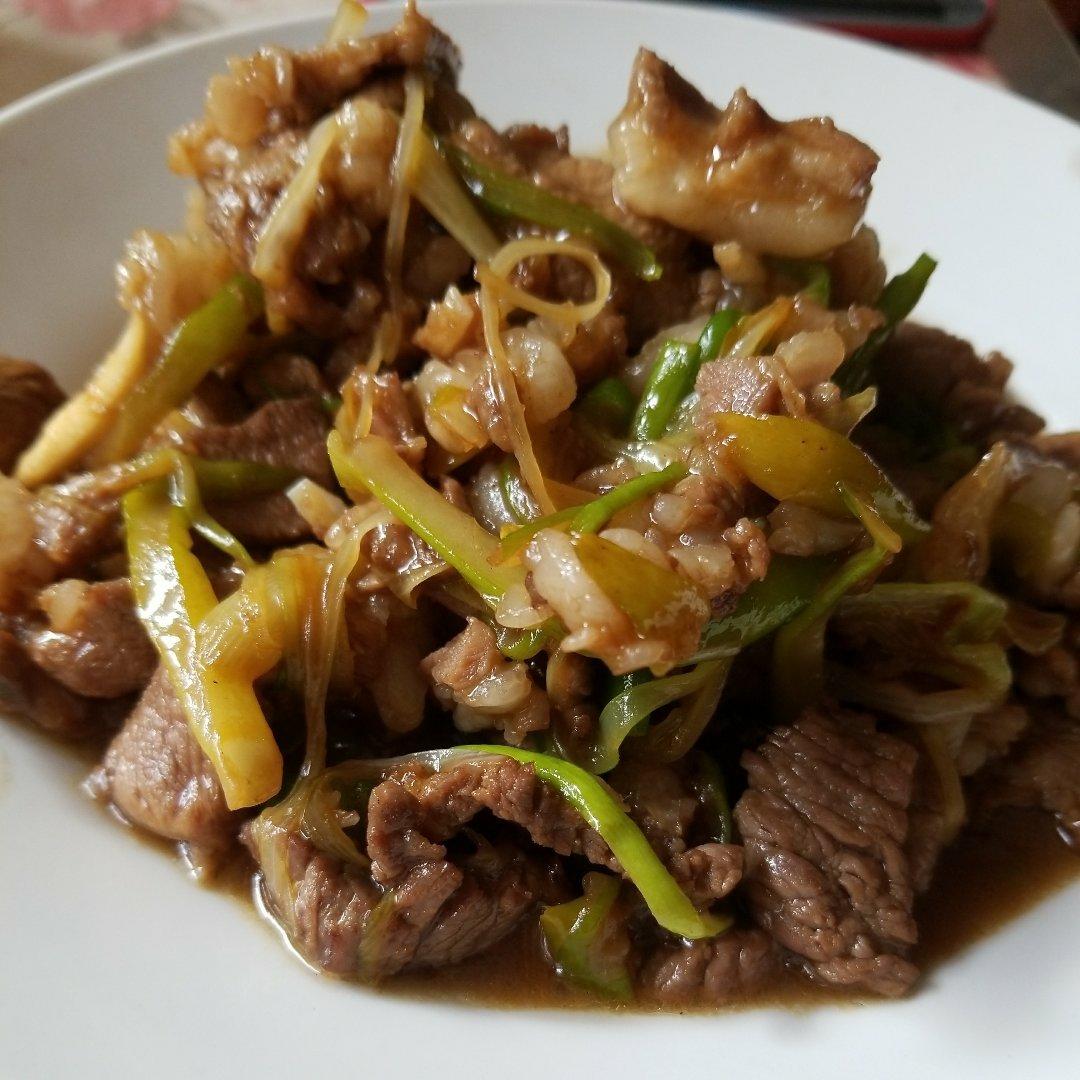 葱爆羊肉