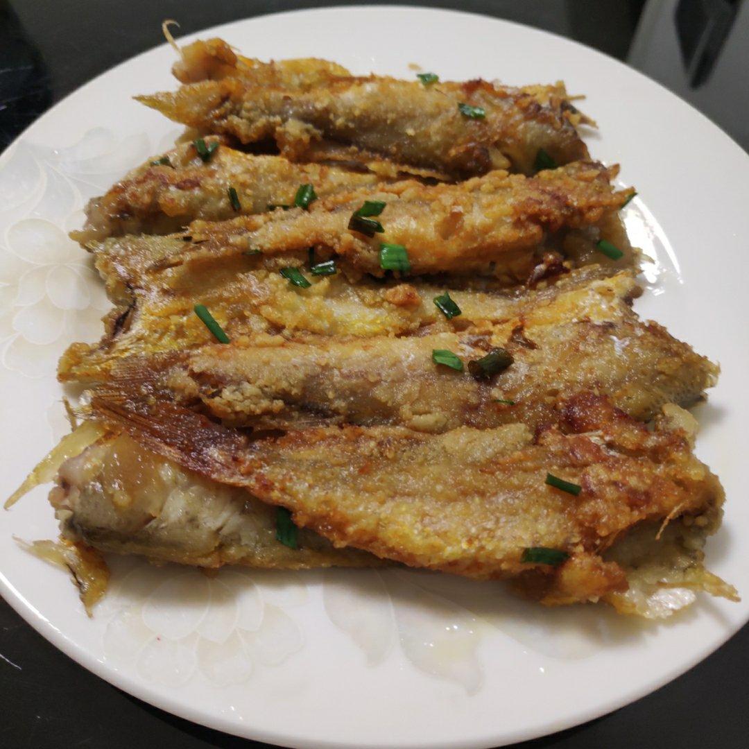 酥炸小黄鱼～吸油少