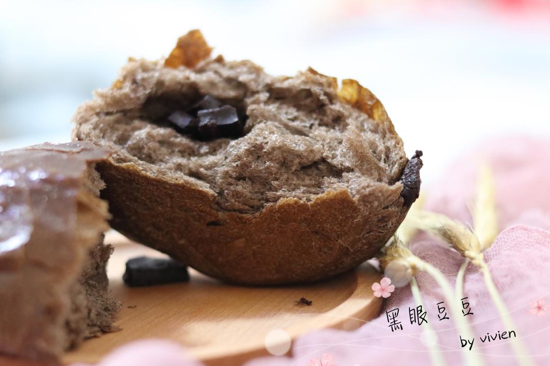 黑眼豆豆面包