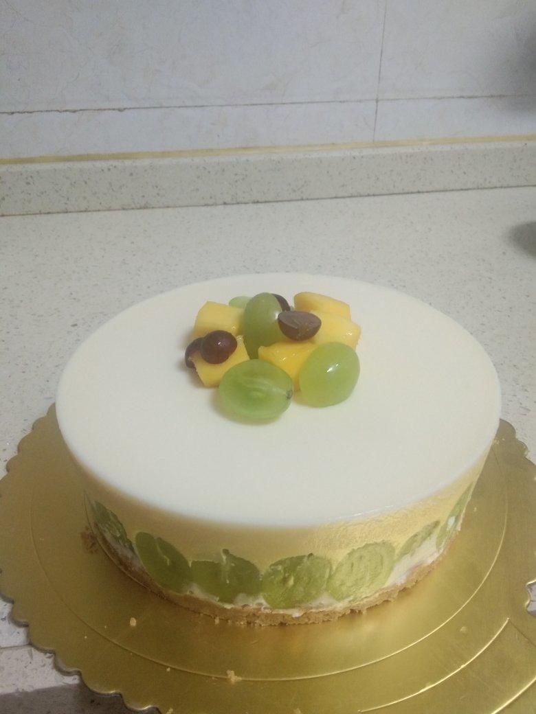 搬运【青提酸奶慕斯蛋糕】—cooking tree