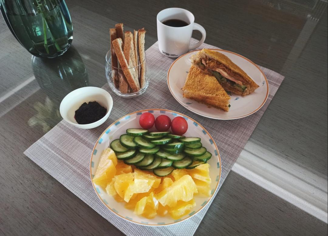 超级好吃的黄金三明治🥪