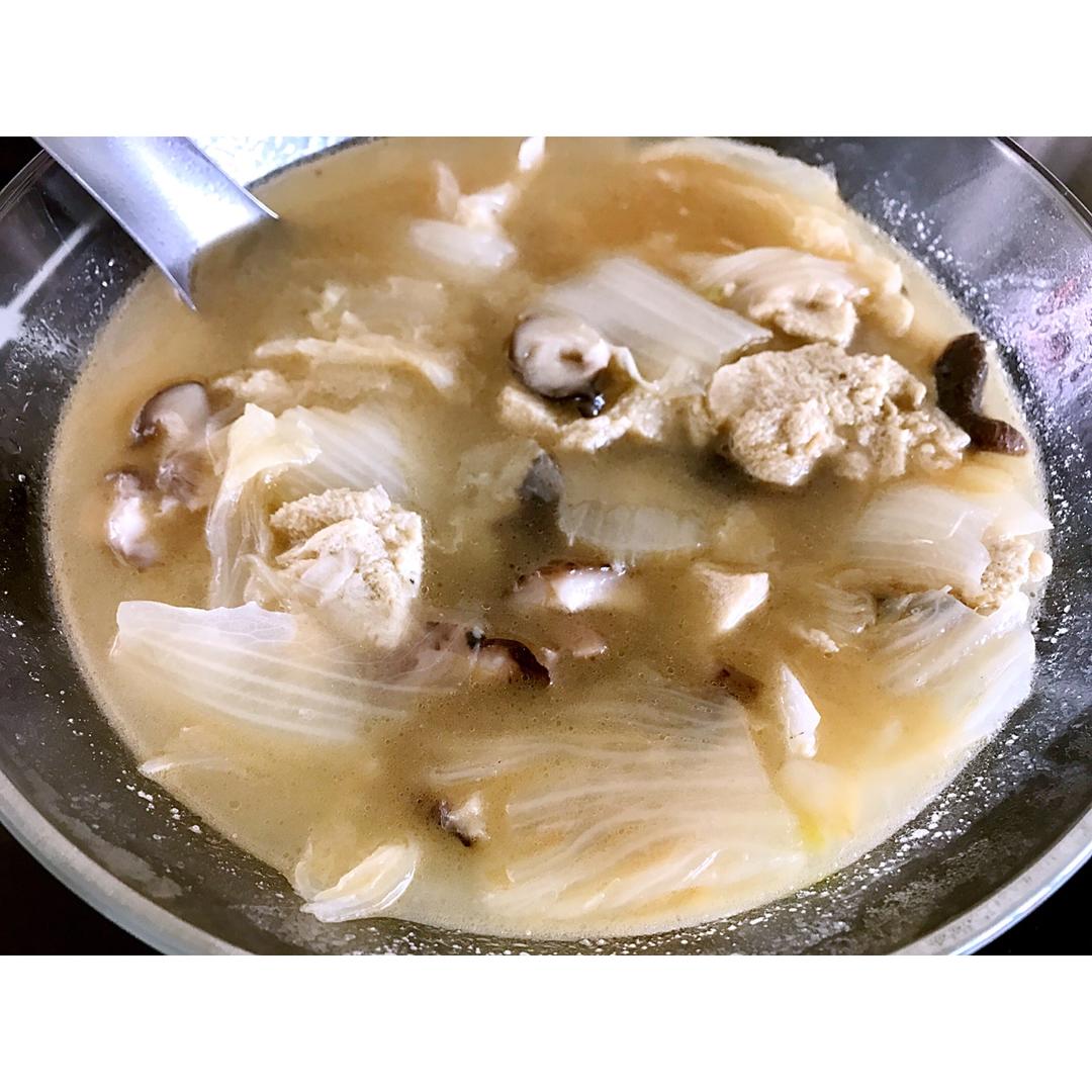 冬季家常菜：白菜炖豆腐