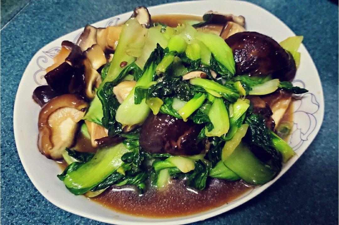 蚝油香菇小油菜