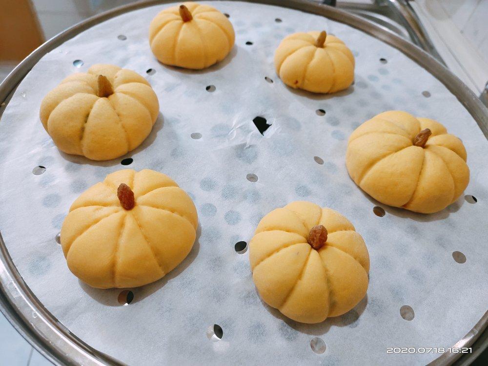 南瓜豆沙包【5月北鼎蒸炖锅食谱】