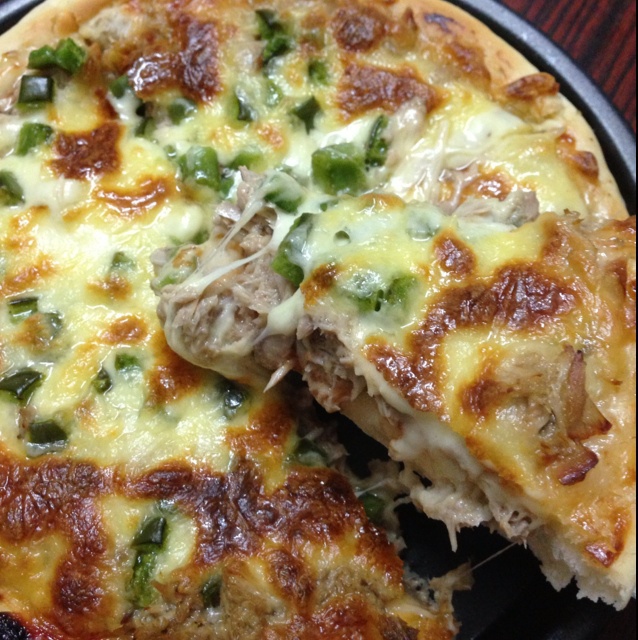 金枪鱼黑橄榄pizza