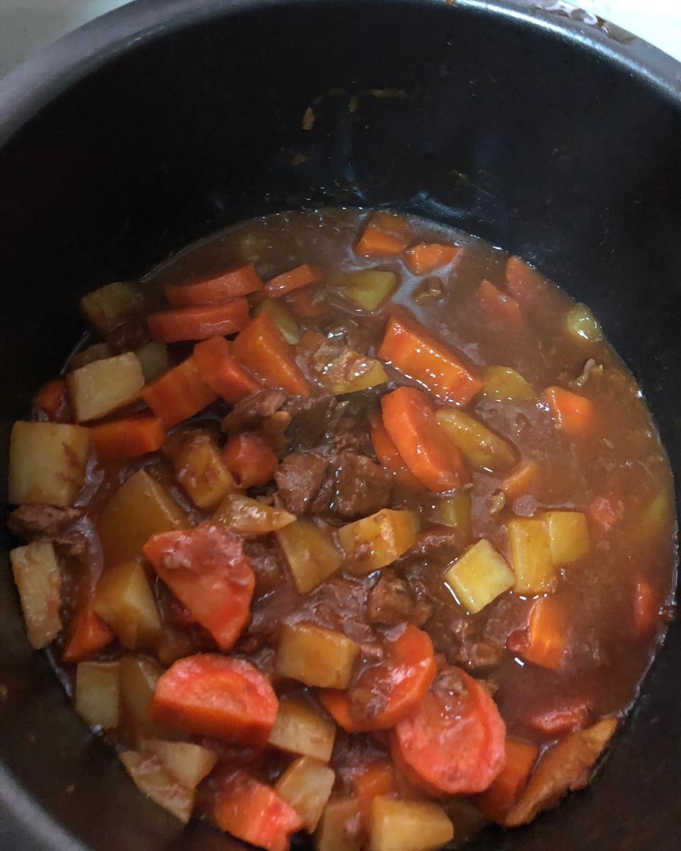 土豆炖牛肉
