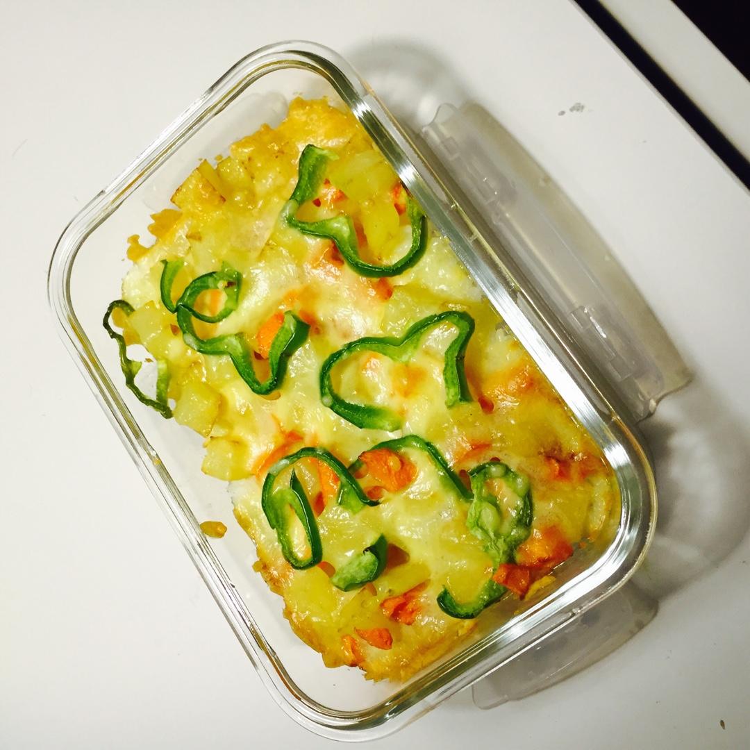 番茄鸡肉浓情焗饭【两人份】