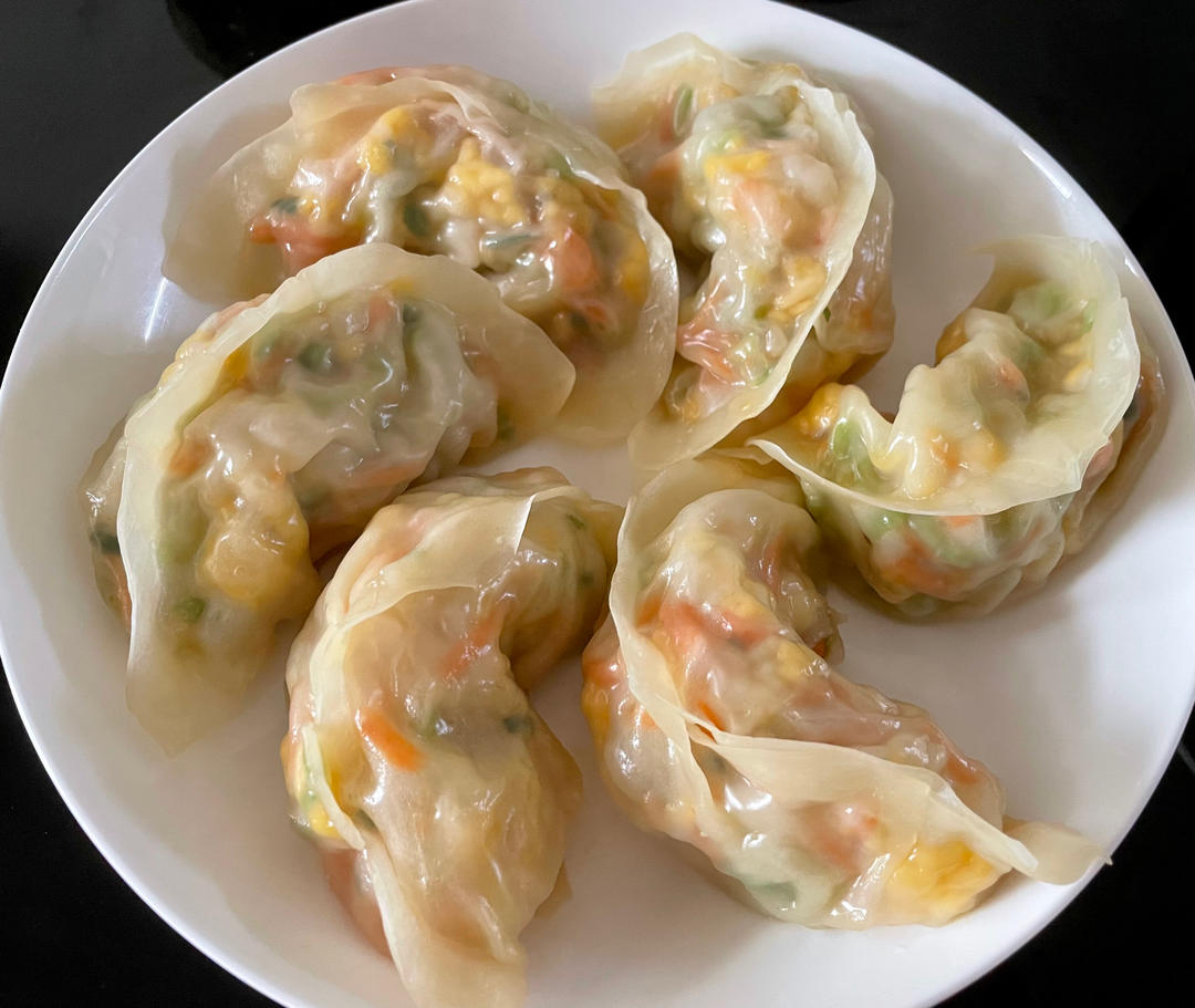 低脂西葫芦虾仁全麦饺子（每餐约🔥422大卡）