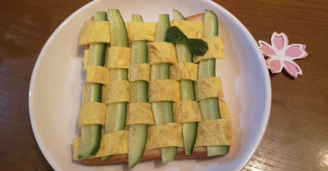 花篮三明治 黄瓜鸡蛋最佳cp组合