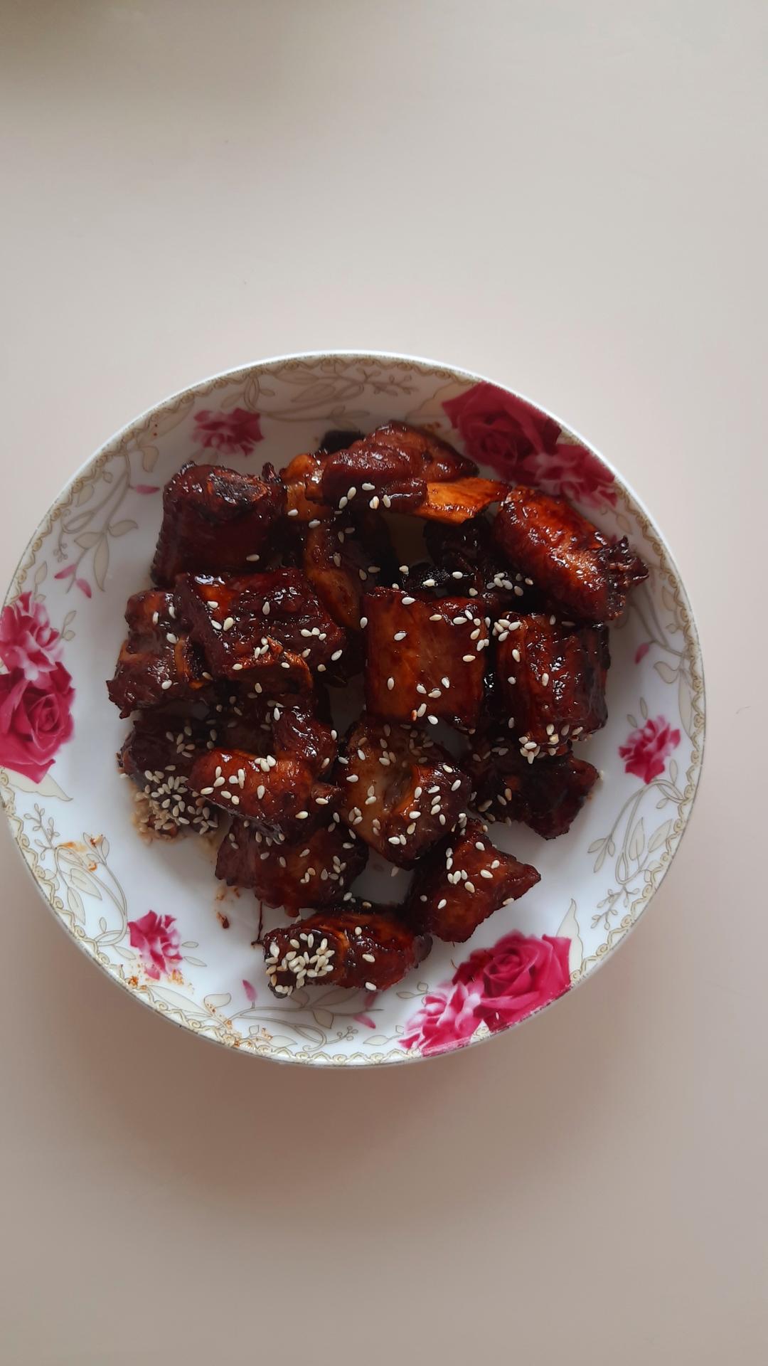 😍不用炒糖色简易版糖醋排骨❤️的做法