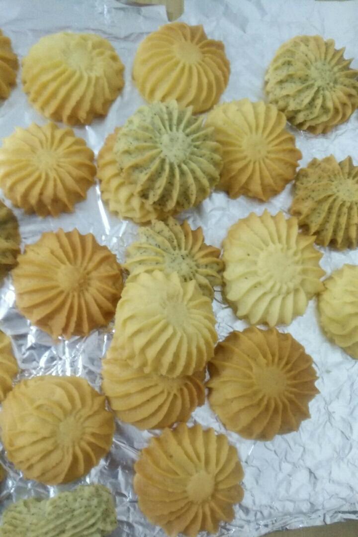 零失败花纹超级立体的黄油曲奇