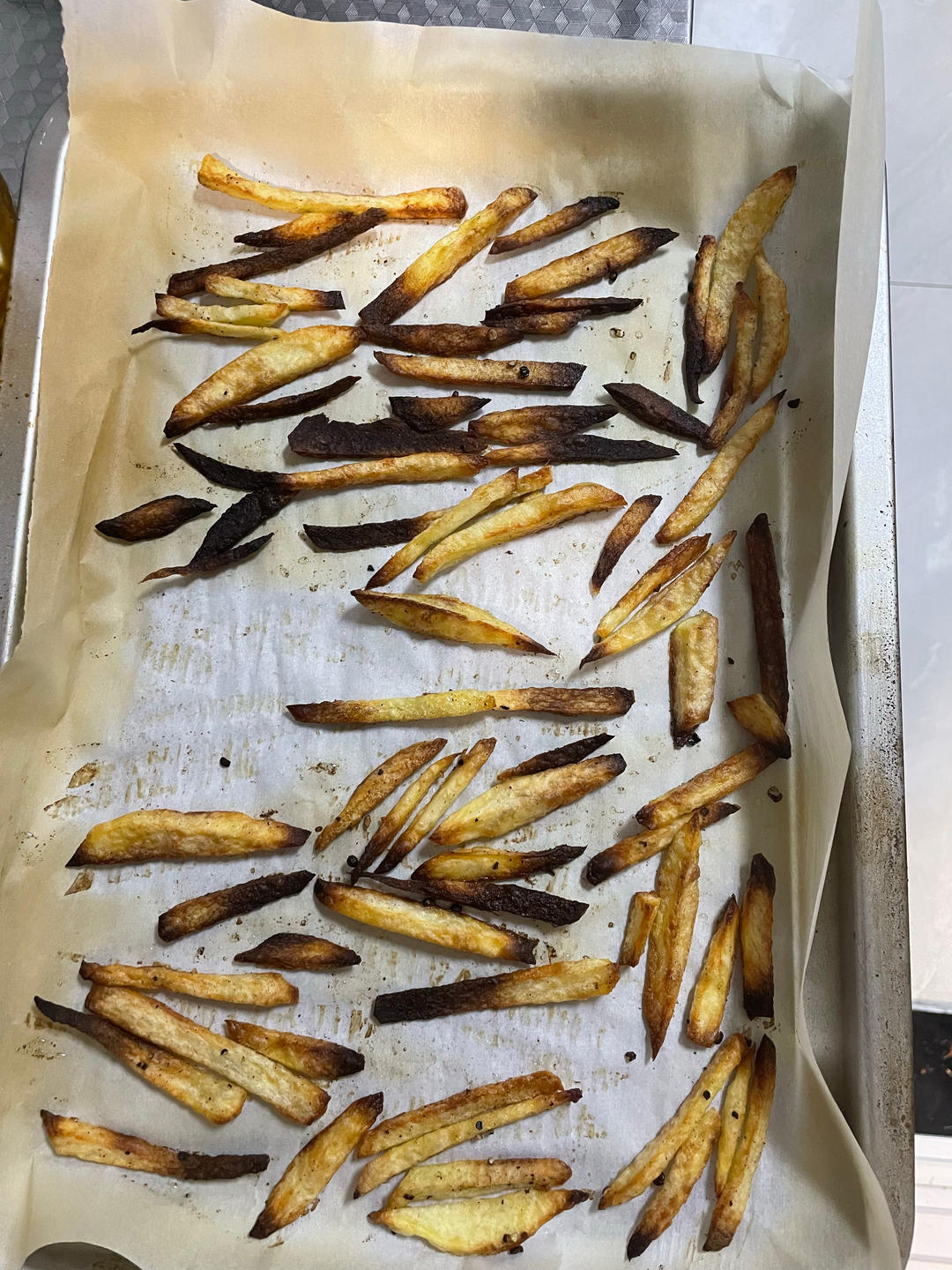 魔笛手烤薯条（烤箱版非油炸）