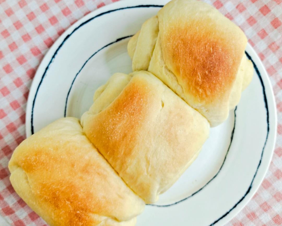 纯奶手撕吐司的做法 步骤1