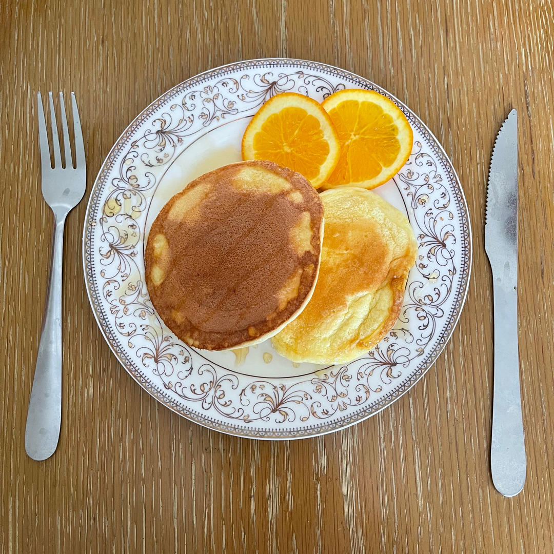 10分钟搞定网红舒芙蕾松饼🥞超松软『步骤详细附视频』『平底锅美食』