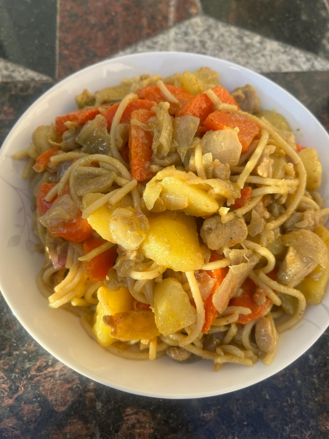咖喱鸡肉饭
