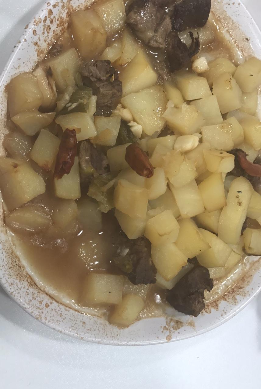 土豆炖牛肉