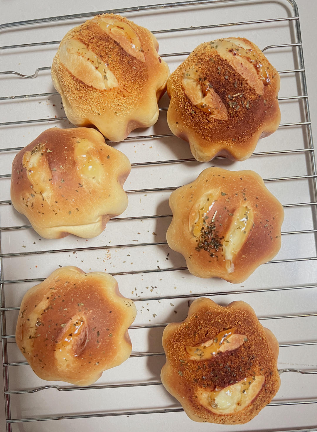 双重芝士培根玉米星星面包|简单快手|高颜值|咸香口味