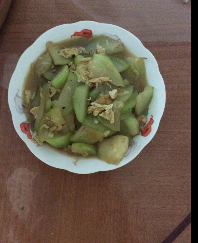 必备家常菜之蒲瓜炒蛋