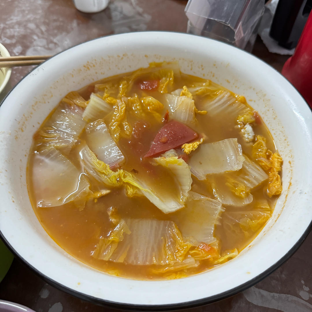 番茄白菜汤