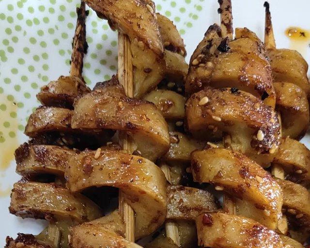 家庭自制烤面筋