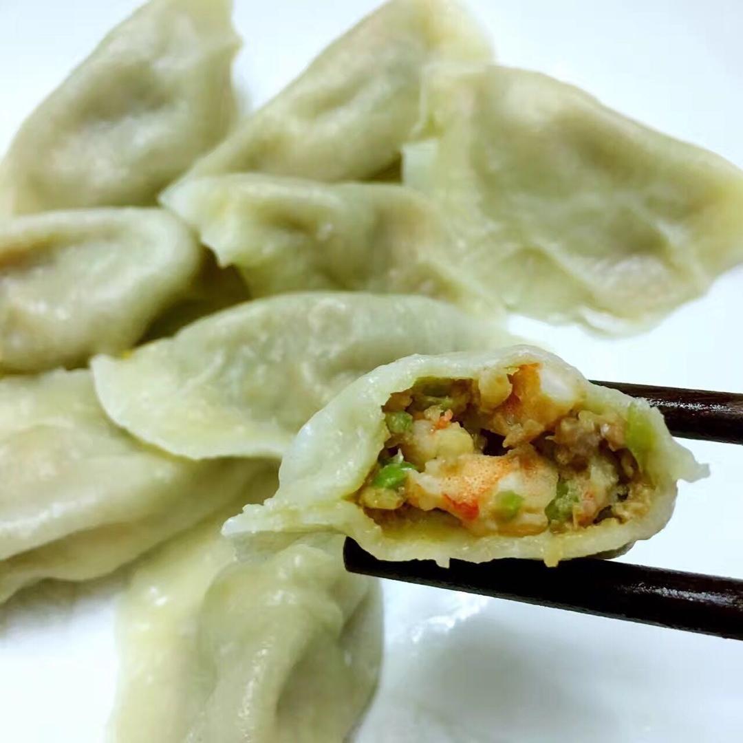 韭菜虾仁鲜肉水饺