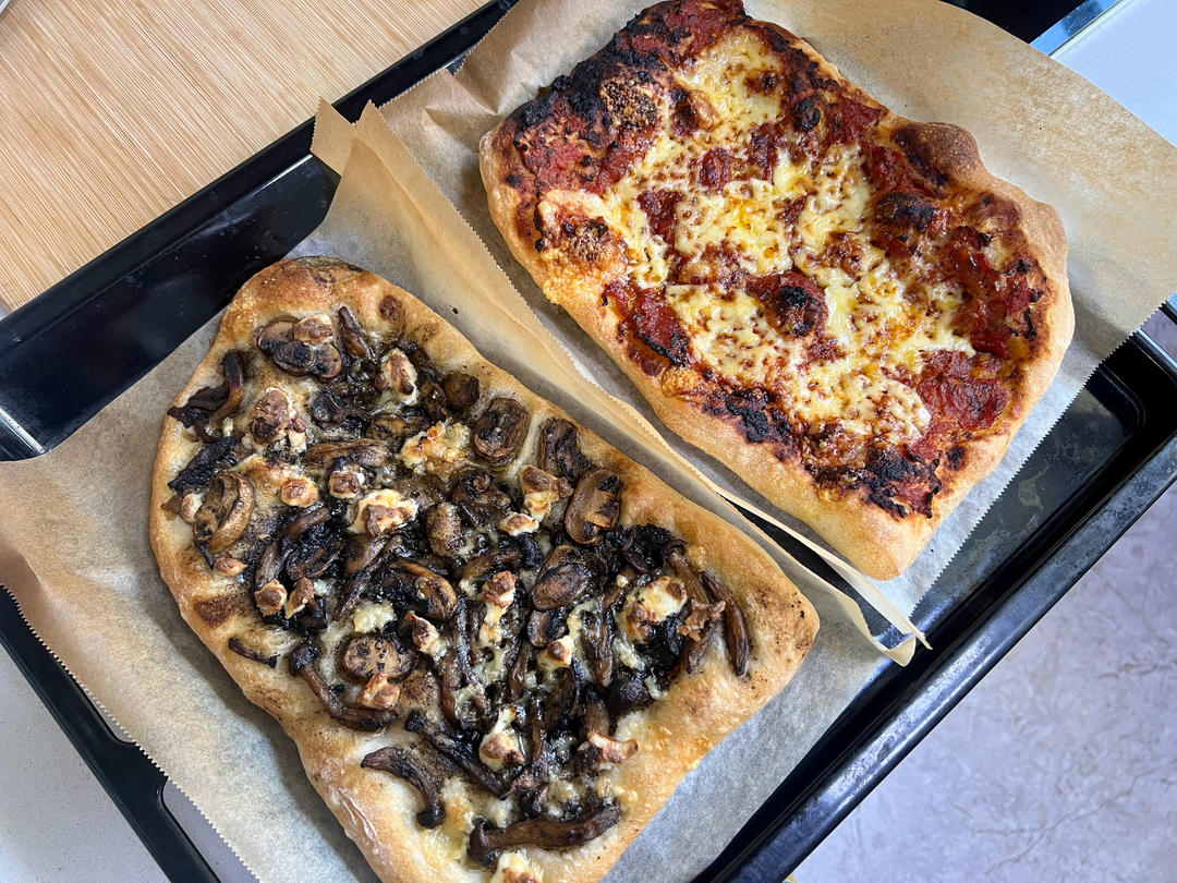 【Ken Forkish】天然酵种披萨面团（过夜法）