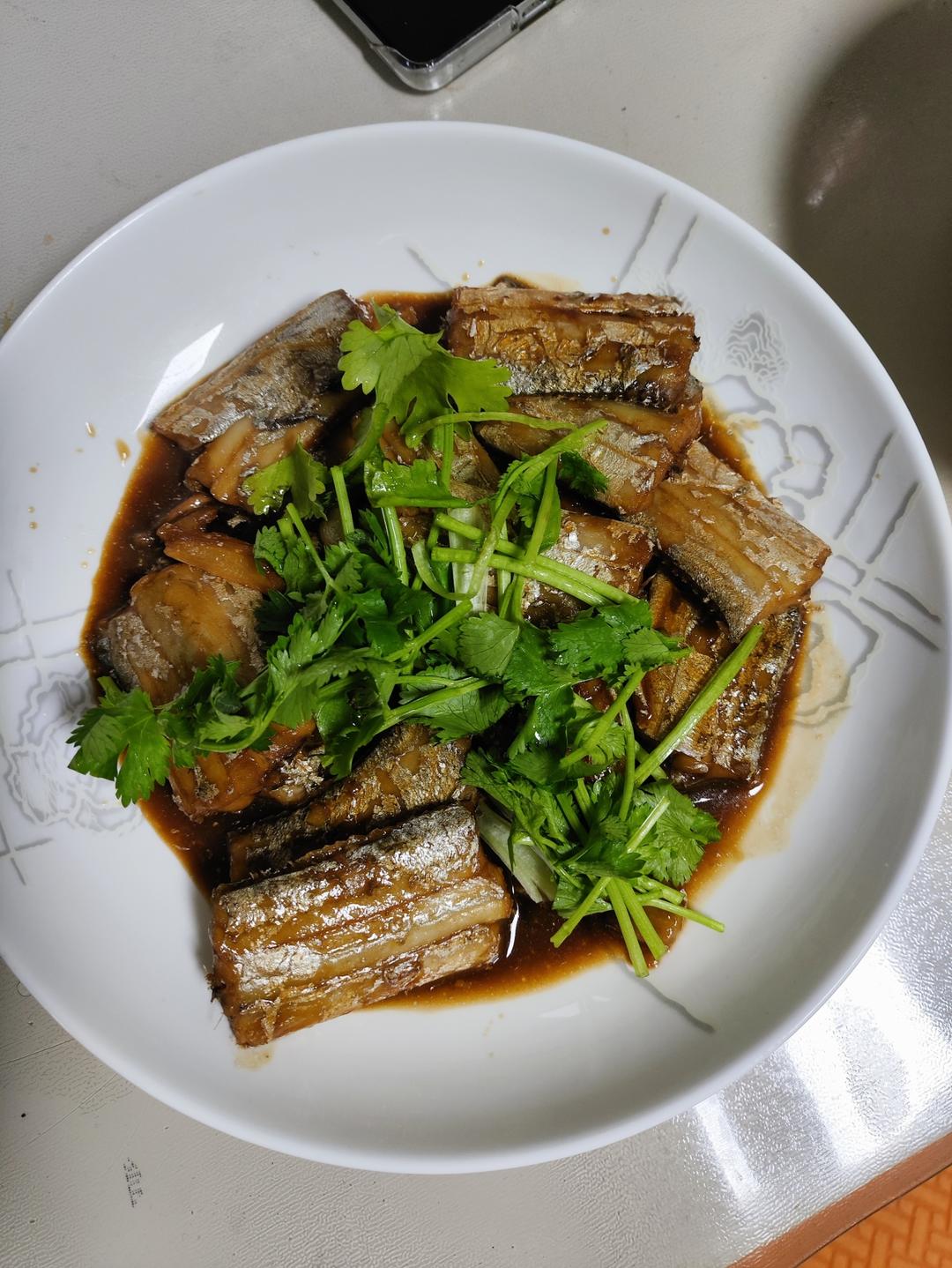 家常炖刀鱼