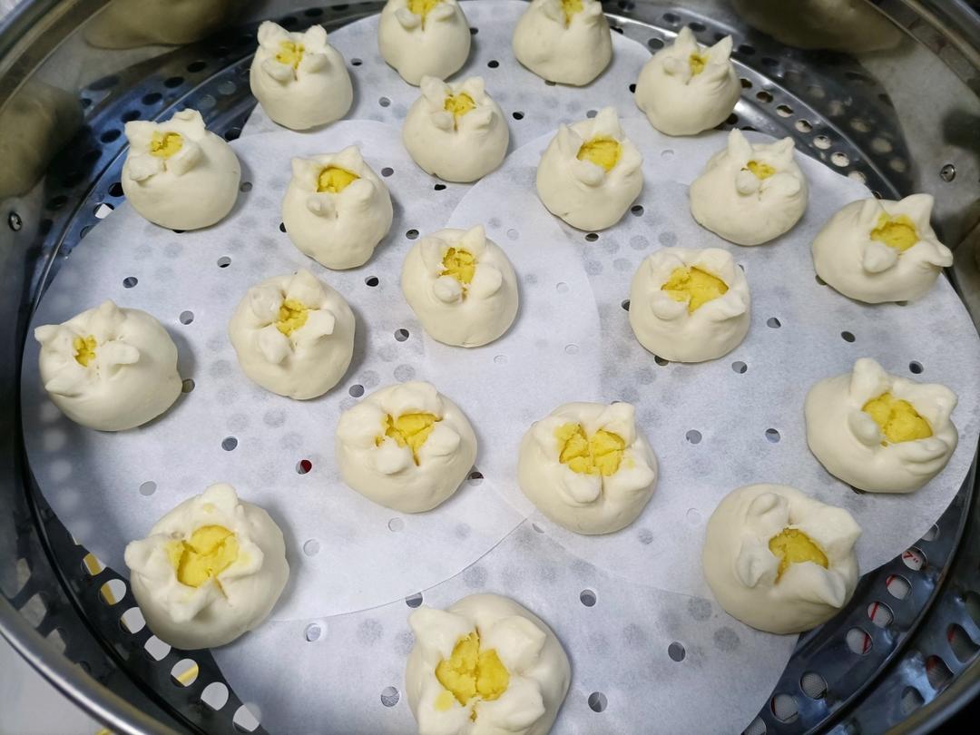 奶黄馅儿和奶黄包
