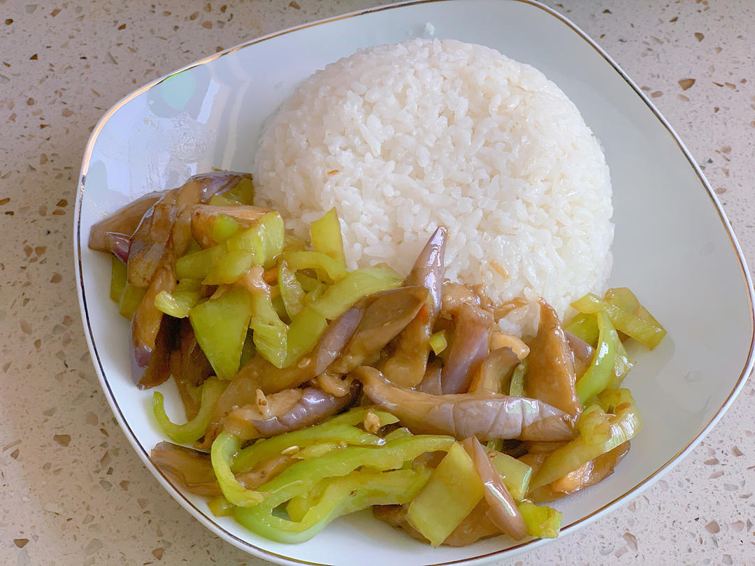 少油版家常茄子🍆不发黑不变色‼️费米饭😄
