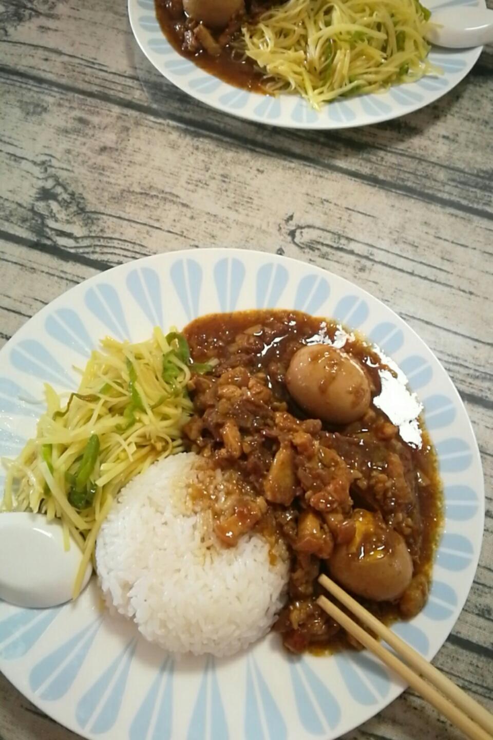台式卤肉饭