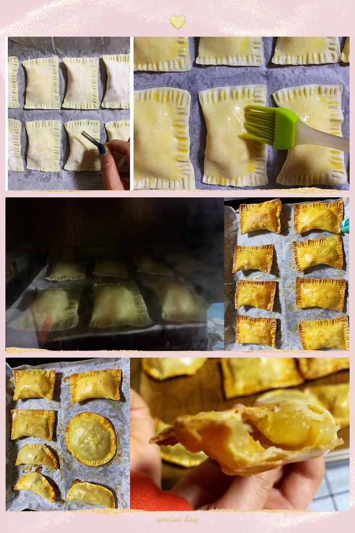 苹果派（馄饨皮版，三种做法）
