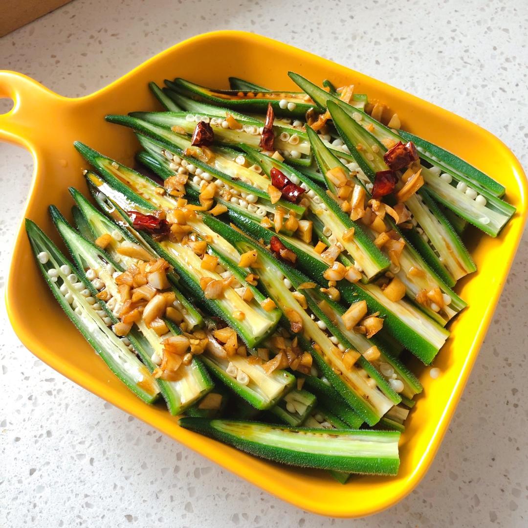 【甜心招牌】简单美味白灼秋葵