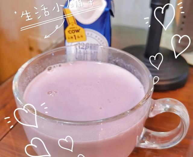 破壁机超简单食谱之紫薯燕麦核桃奶的做法