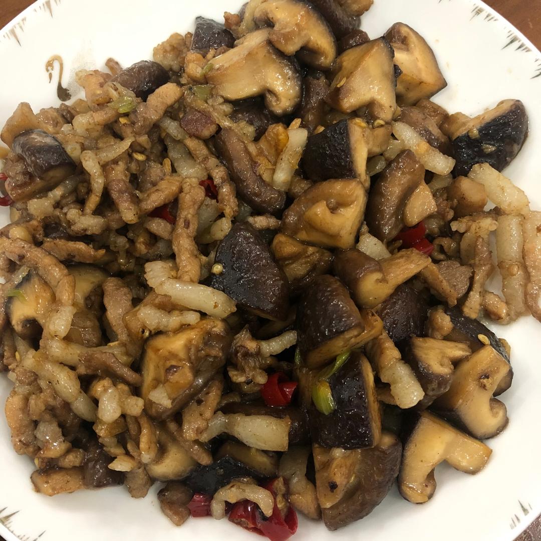 香菇炒肉