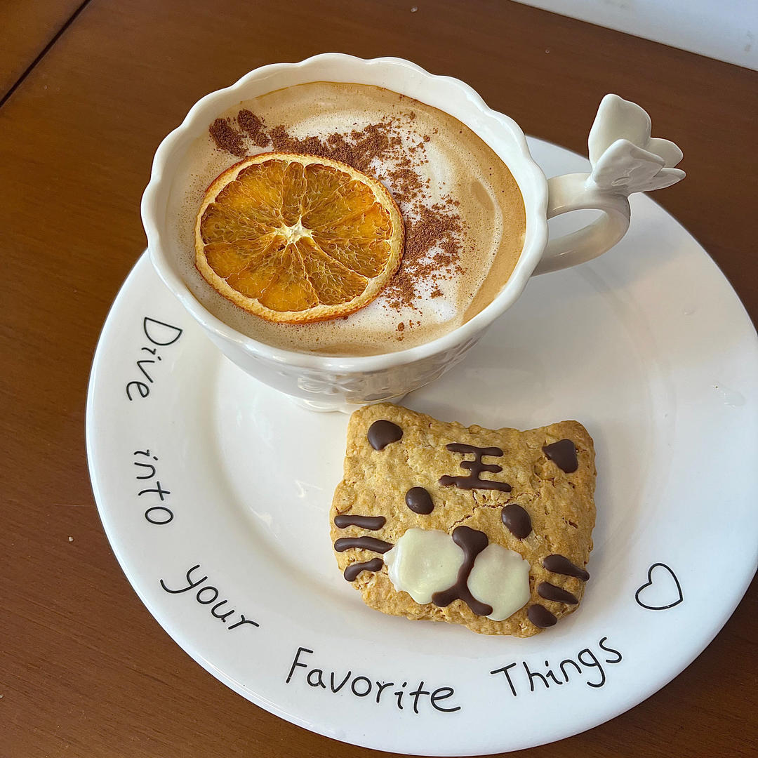 超萌的可可味燕麦小熊曲奇