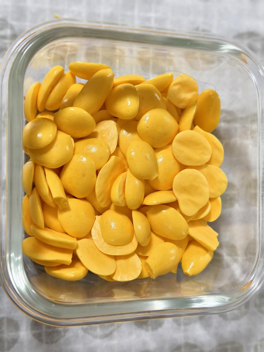 自制宠物狗零食蛋黄溶豆