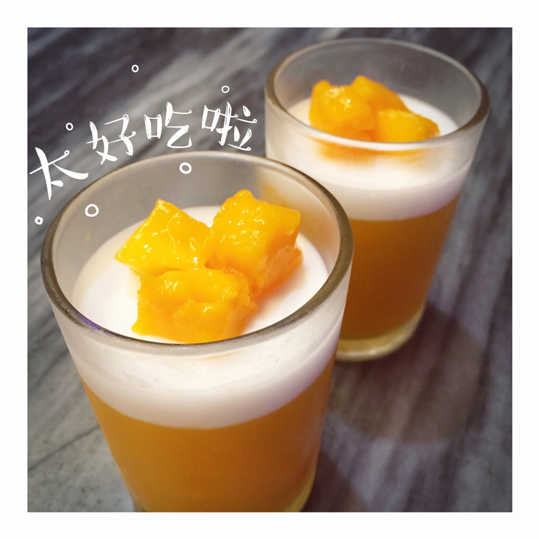 超快手芒果布丁
