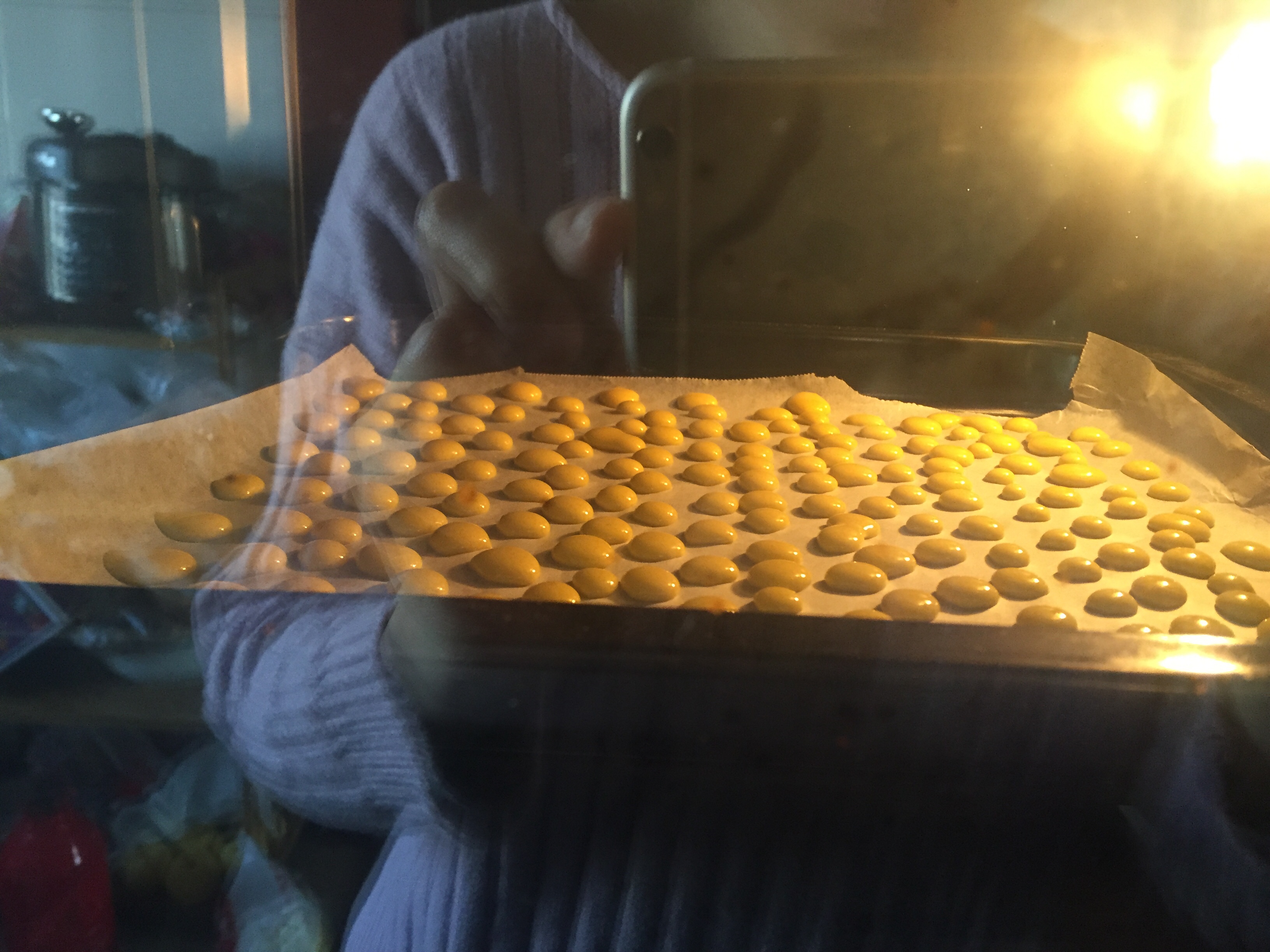蛋黄溶豆的做法