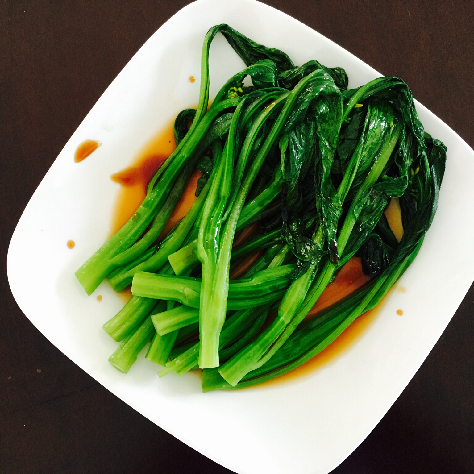 白灼菜心