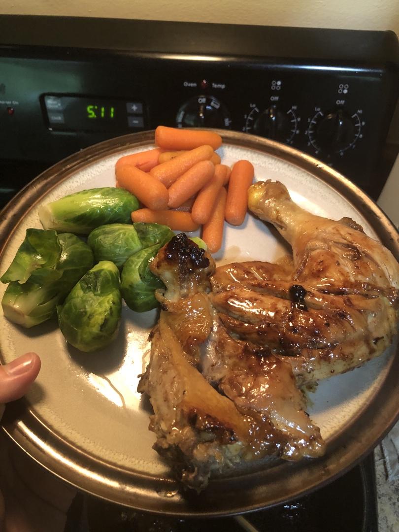 照烧鸡腿饭